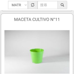 MACETA CULTIVO N°11