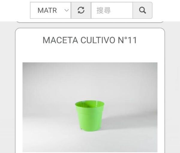 MACETA CULTIVO N°11