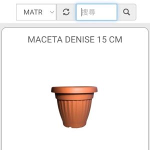 MACETA DENISE 15 CM