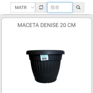 MACETA DENISE 20 CM