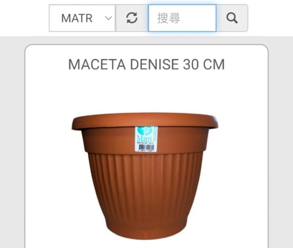 MACETA DENISE 30 CM