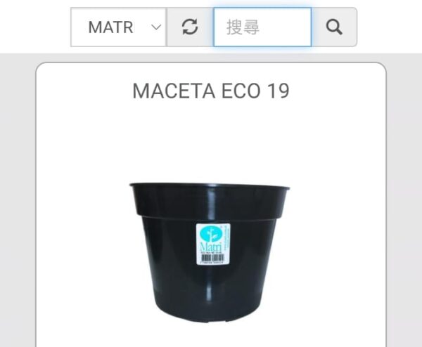 MACETA ECO N°19