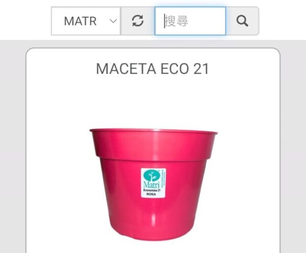 MACETA ECO N°21