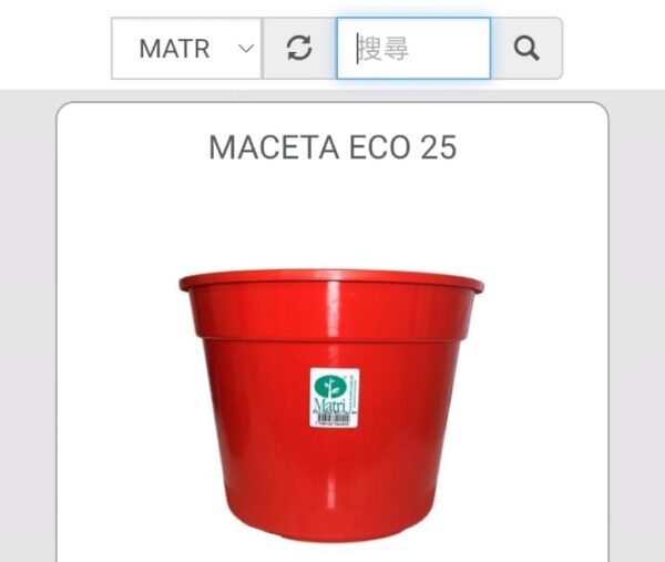 MACETA ECO N°25