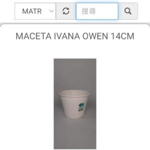 MACETA IVANA OWEN 14 CM