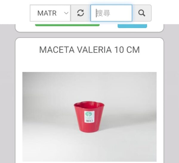 MACETA VALERIA 10 CM